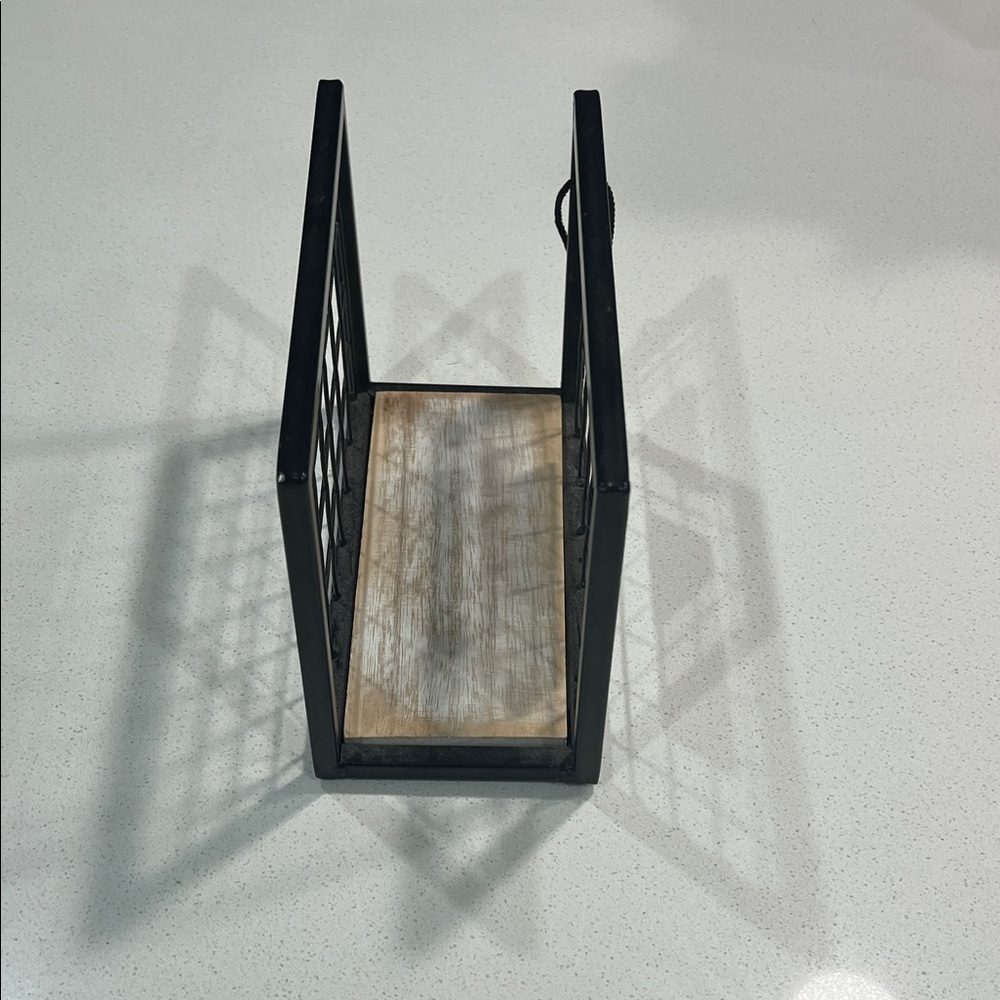 Rae Dunn Black Wire Napkin Holder - Picture 3 of 3